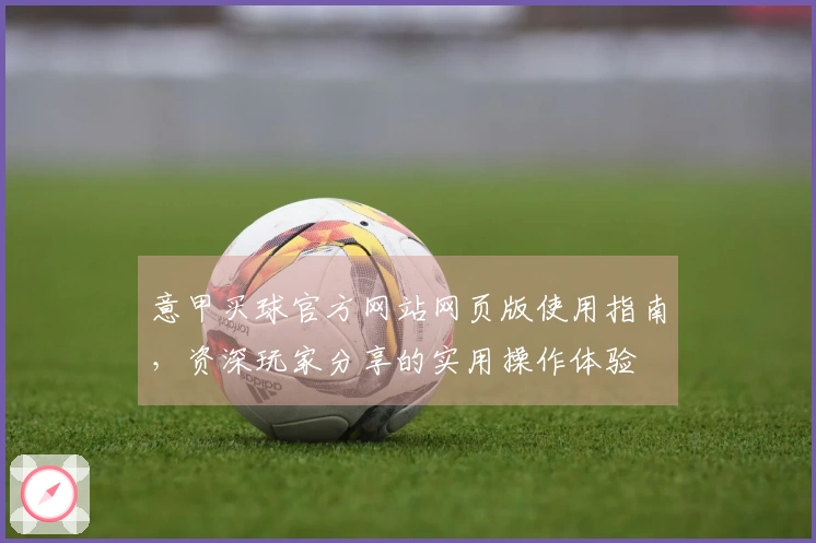 意甲买球官方网站网页版使用指南，资深玩家分享的实用操作体验